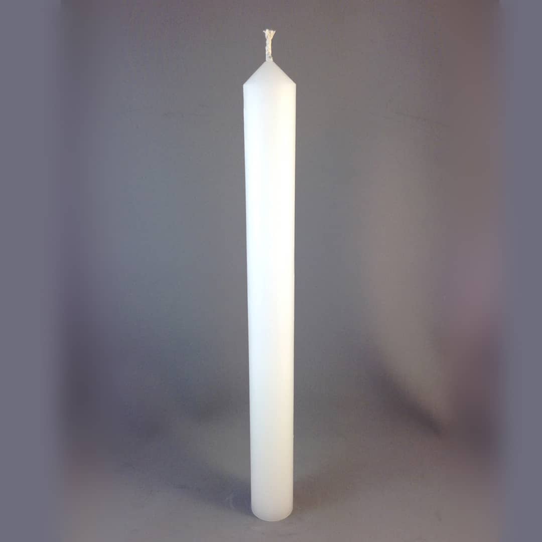 12 x 1.1/4 inch (300x32mm) candle Church Stores