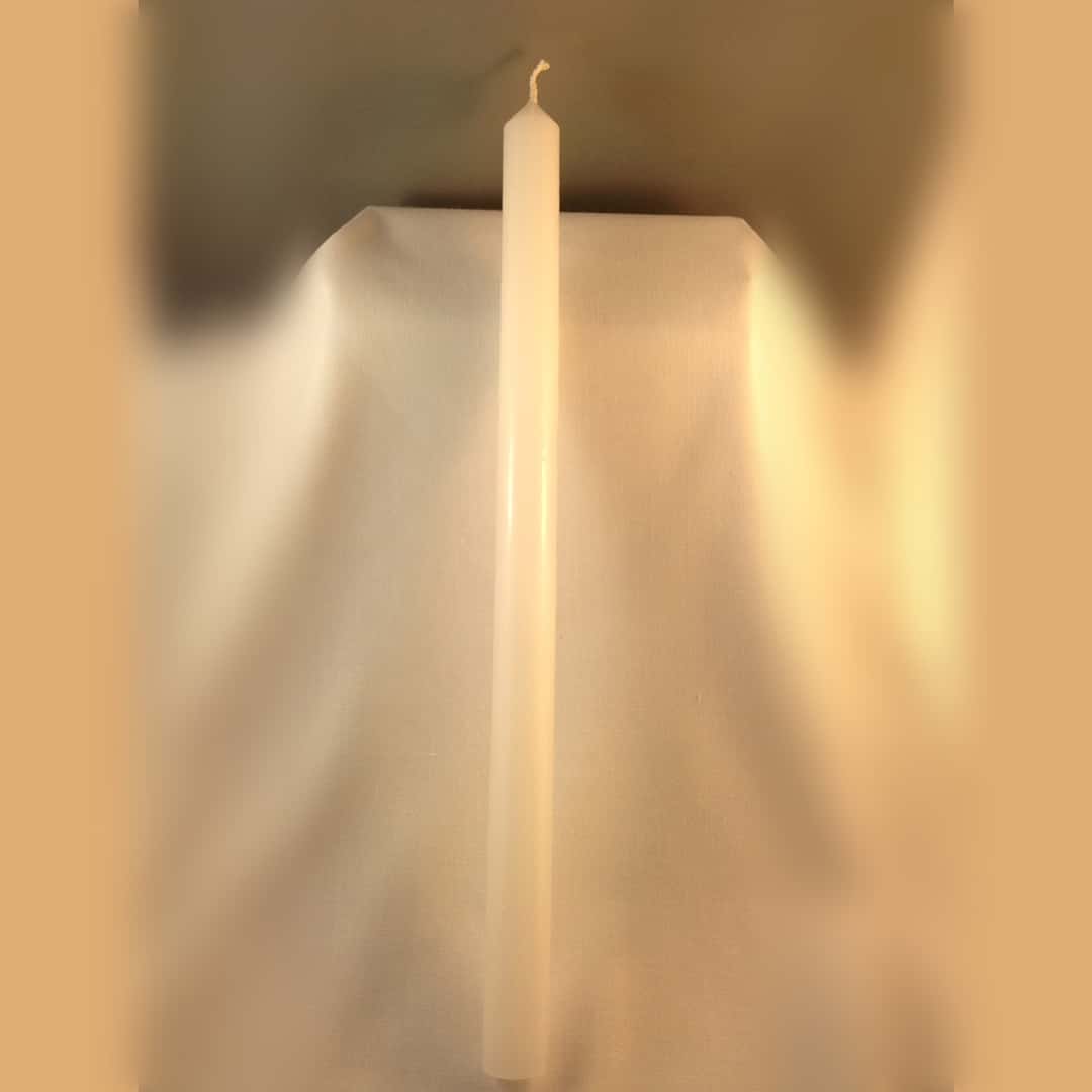 15 x 1 inch (380x25mm) candle | Church Stores