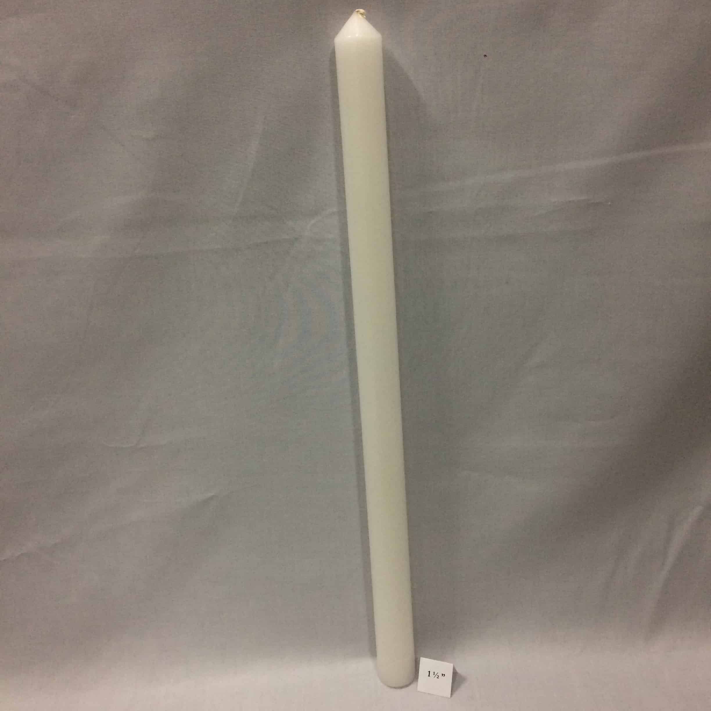 24 X 1 1 2 Inch 600x38mm Candle Church Stores   20001070 