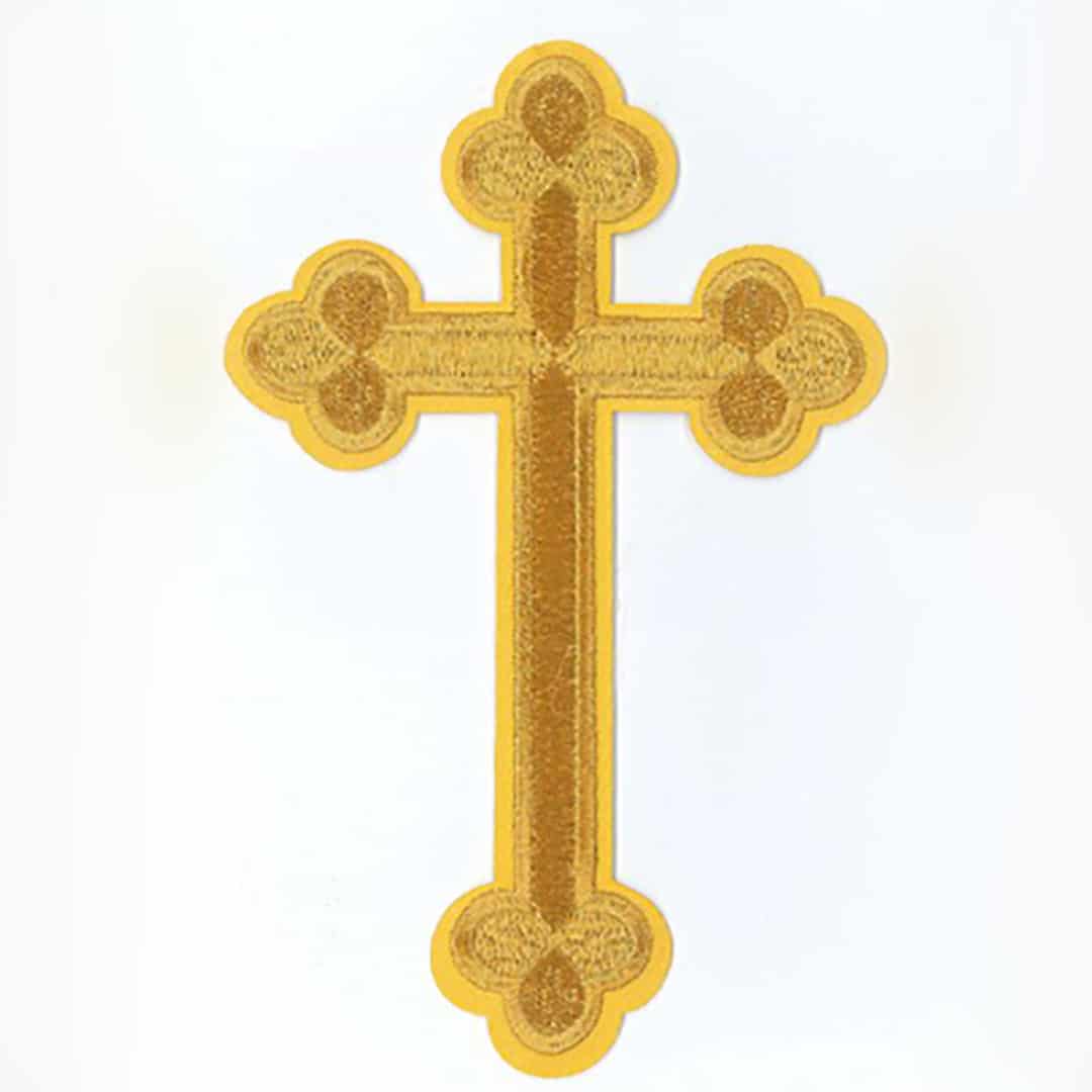 gold latin cross