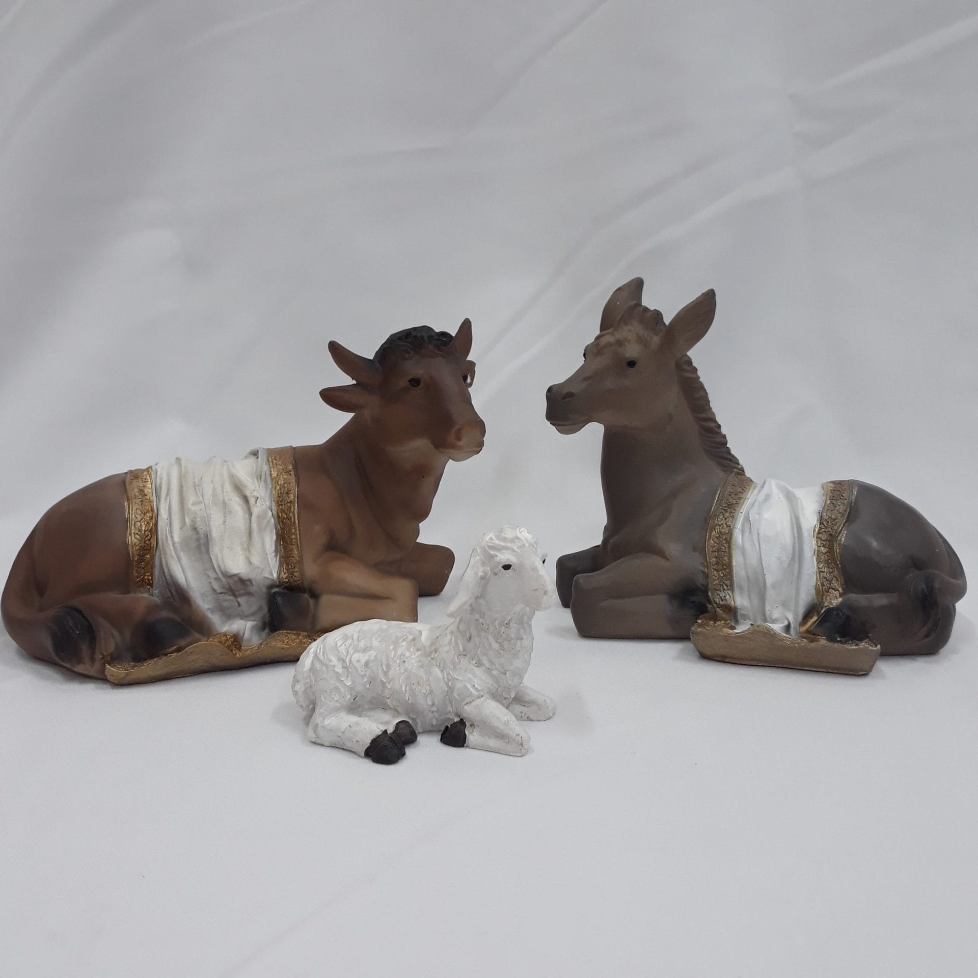 Nativity Set with Camels Resin Church Stores