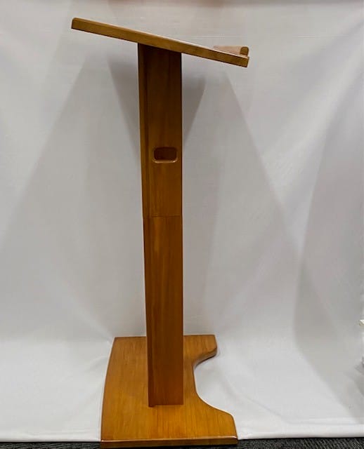 Lectern Timber Light Colour | Church Stores