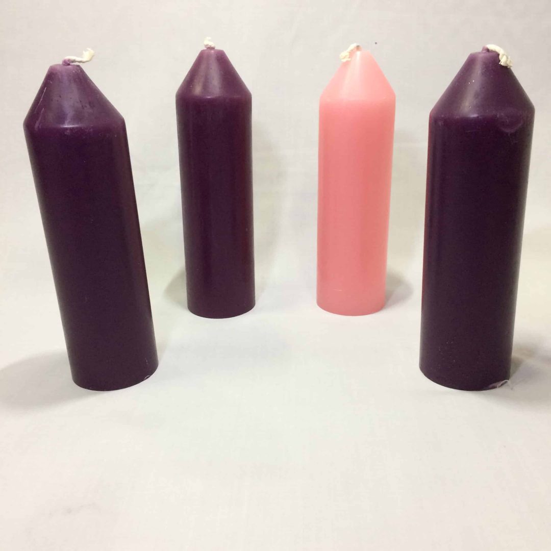 Advent Candle Set 6x3